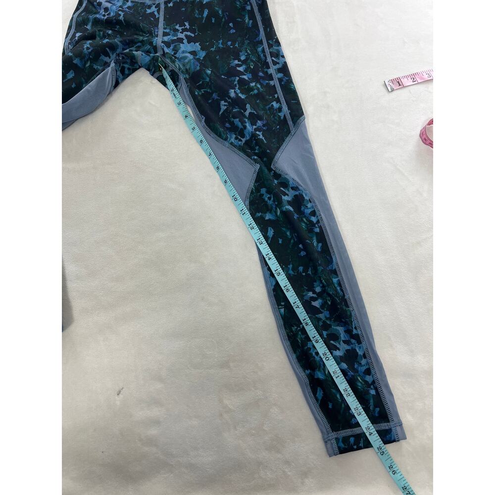 Lululemon Running in the City Floral 7/8 Tight Leggings Pockets 2 XS Mesh - Picture 8 of 8